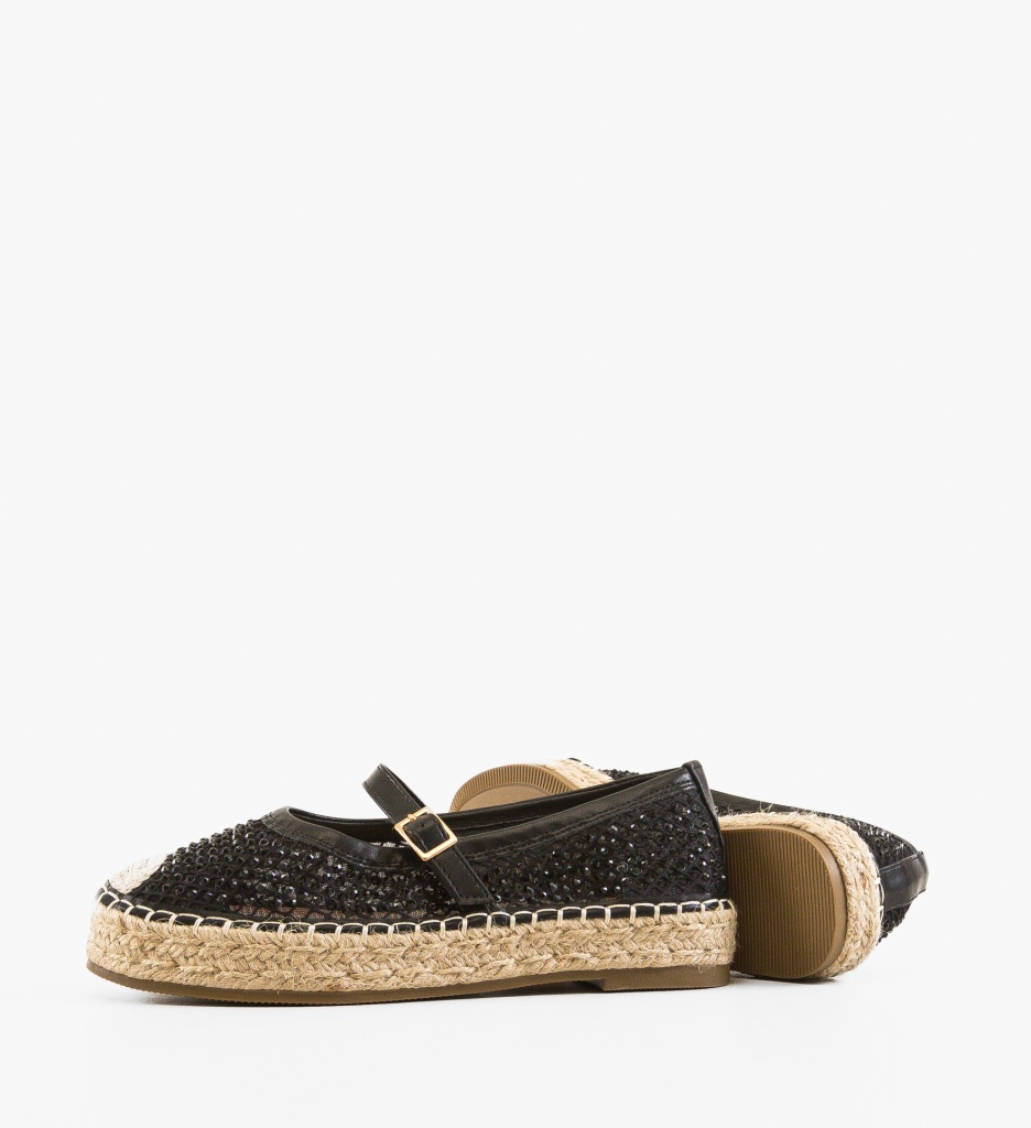 Espadrile dama Vera Negre - 4 | YEO