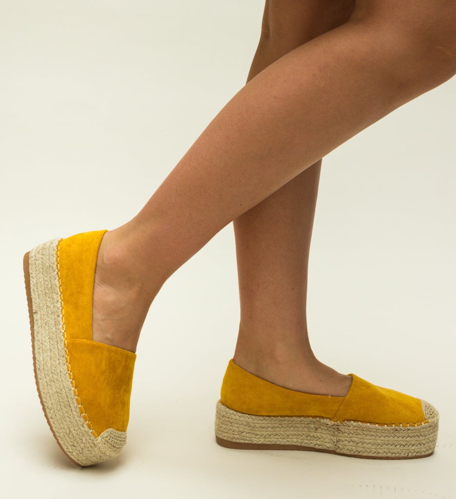 Espadrile Salinas Galbene - 1 | YEO