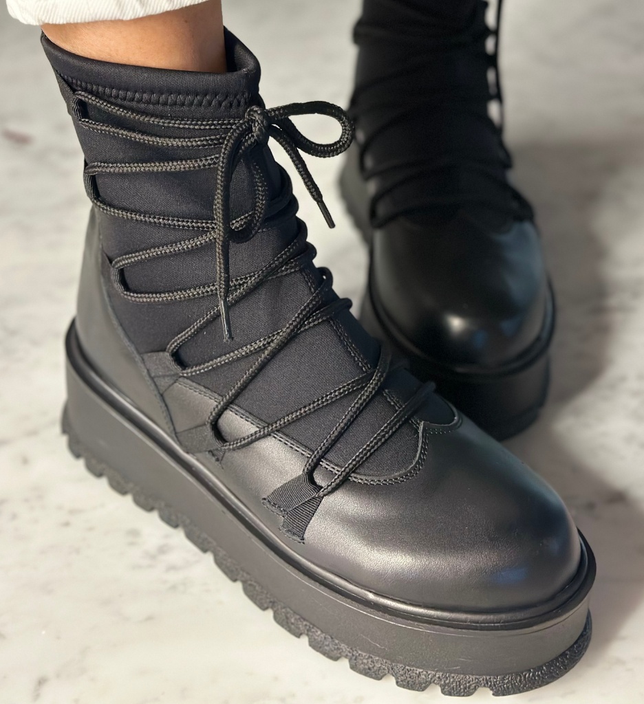 Ghete dama Canon Negre 2