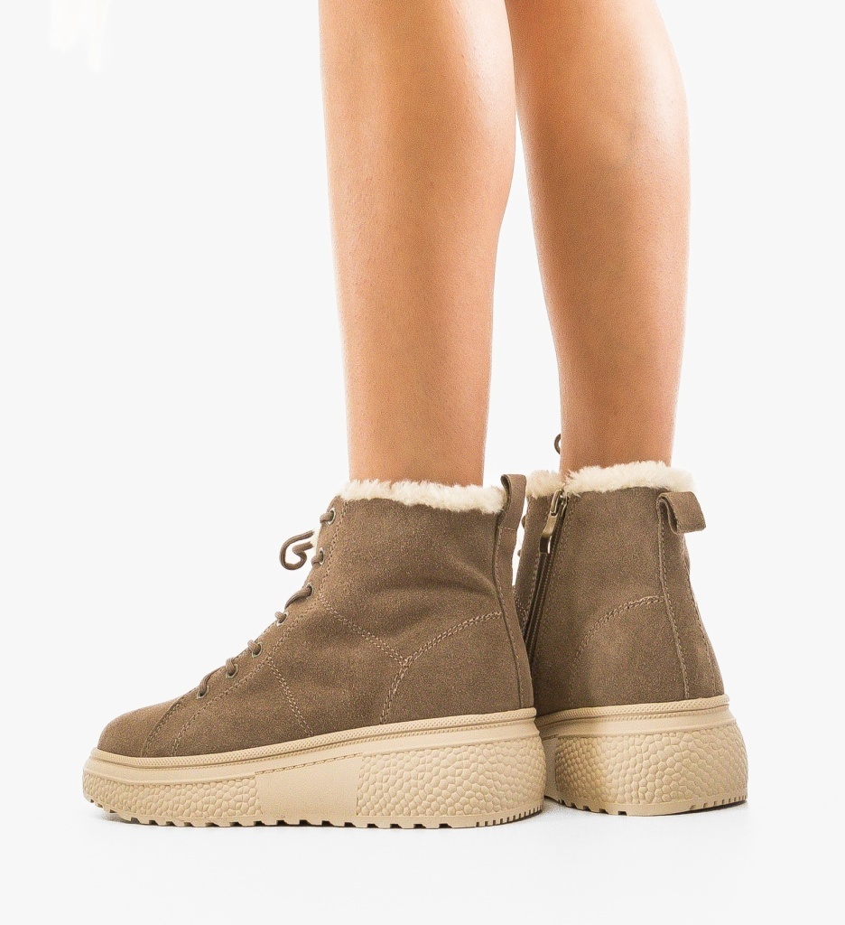 Ghete dama Fenris Khaki - 5 | YEO