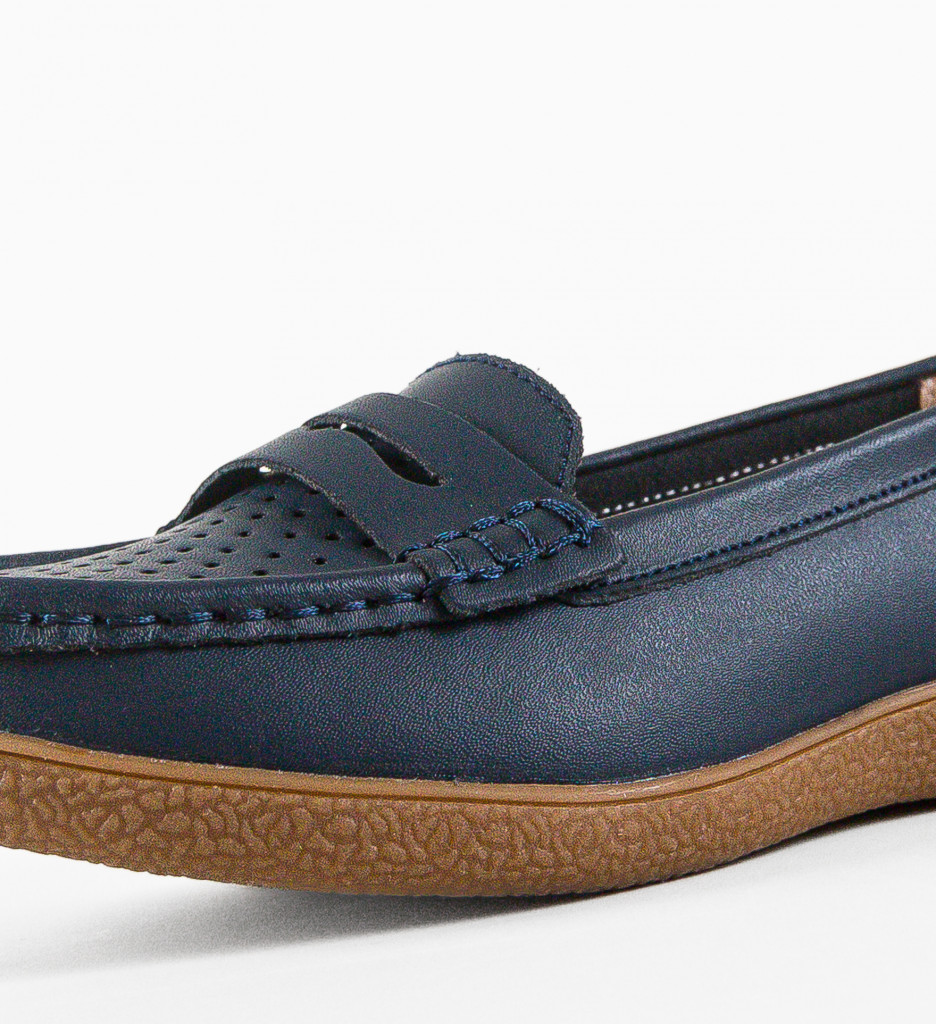 Pantofi Casual Artifer Bleumarin - 5 | YEO