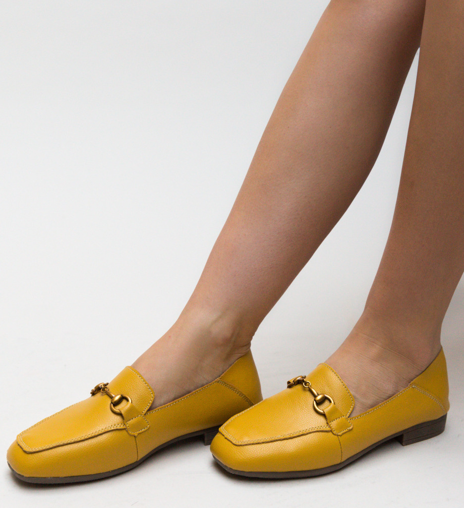 Pantofi Casual Caracom Galbeni - 1 | YEO