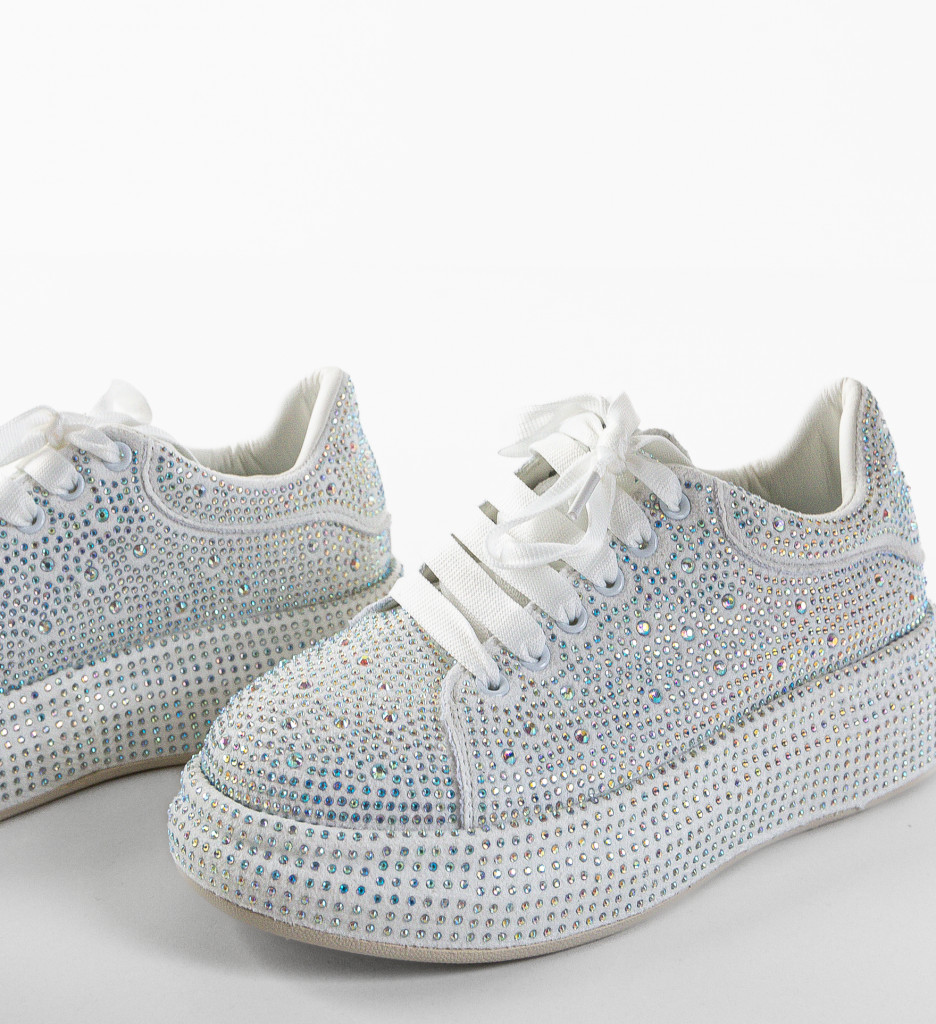 Poze Pantofi Casual dama Galmar Albi DePurtat