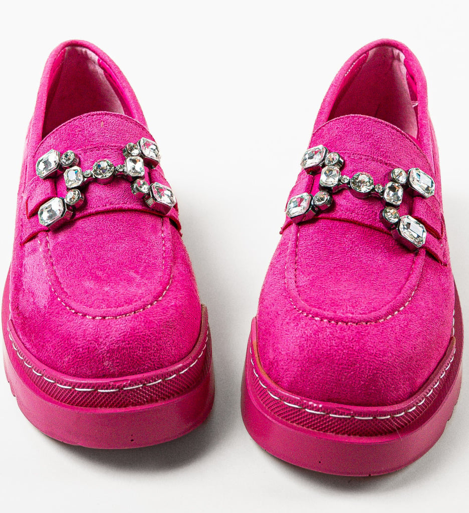 Pantofi Casual dama Maraya Fuchsia - 4 | YEO