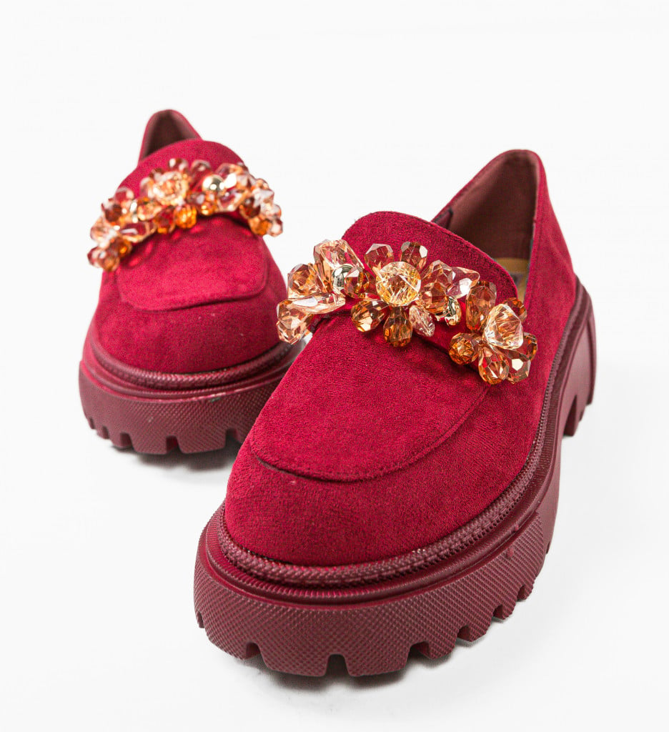 Pantofi casual dama Scarlett Grena - 4 | YEO