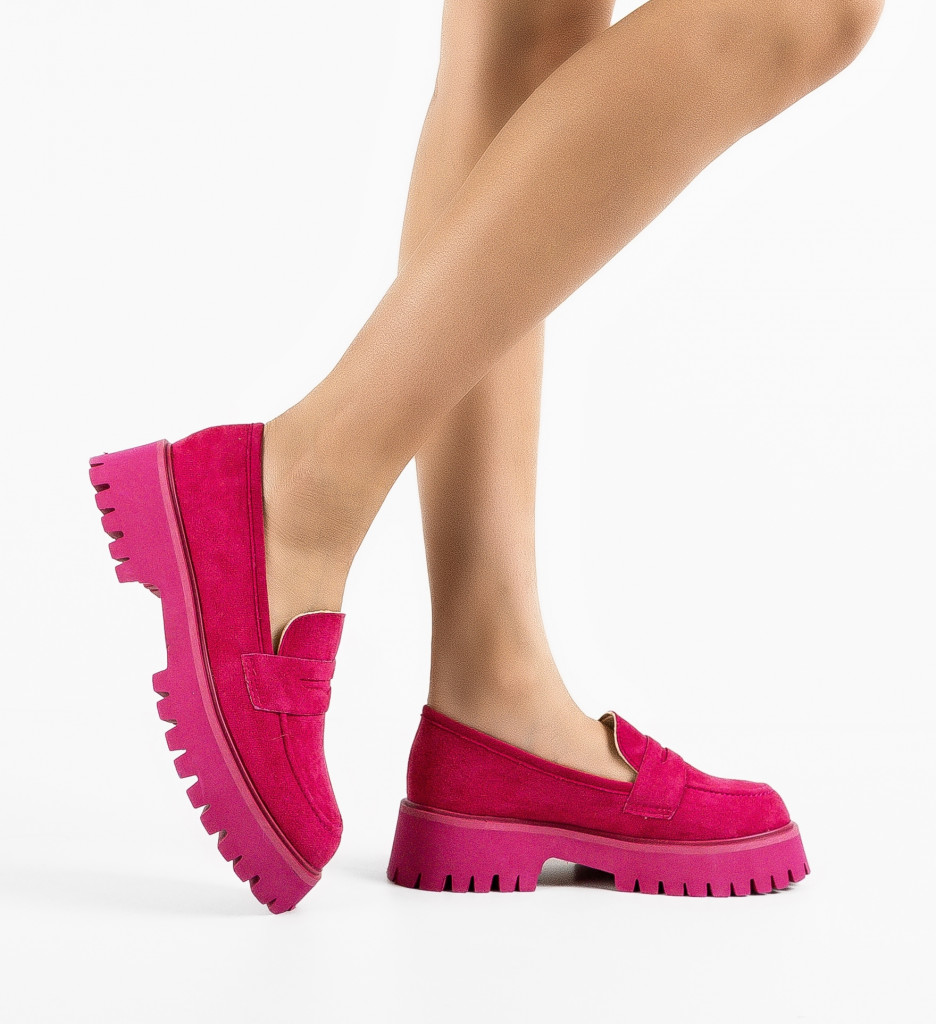 Pantofi Casual dama Stein Fuchsia - 1 | YEO