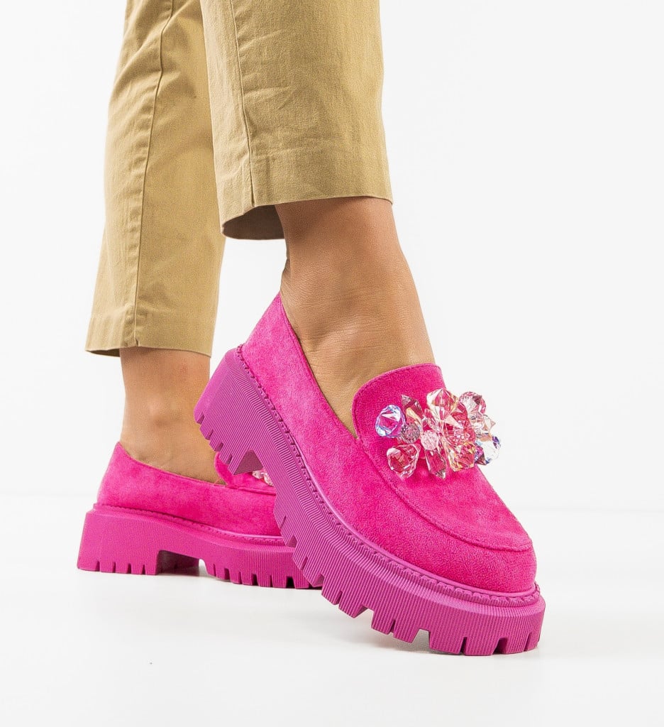 Pantofi Casual Dave Fuchsia