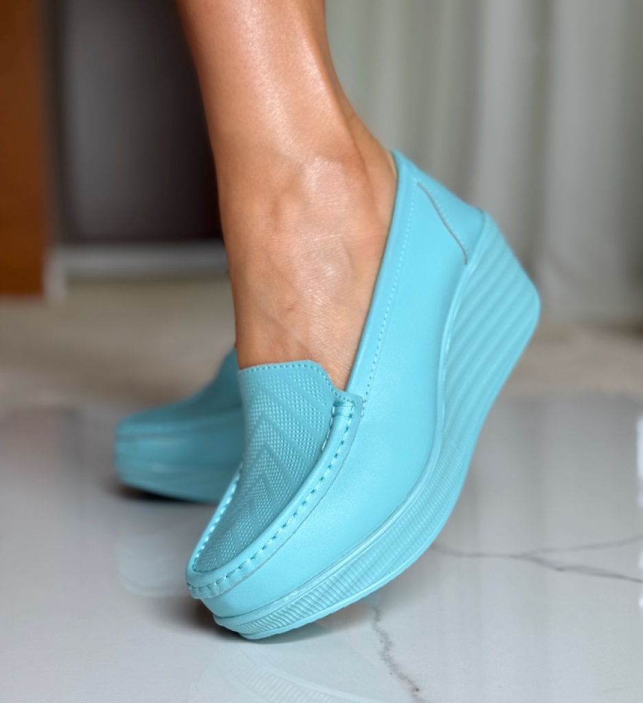 Pantofi Casual Ely Albastri 2