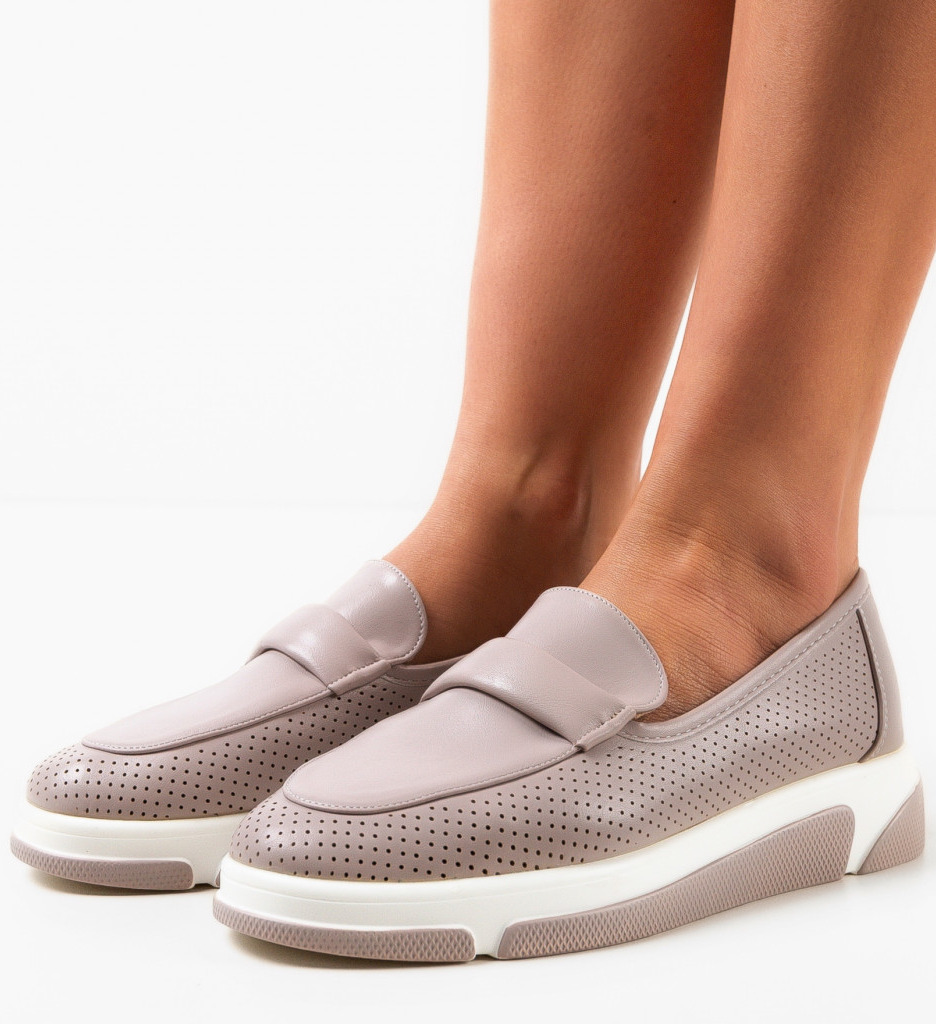 Pantofi Casual Gerta Gri - 1 | YEO