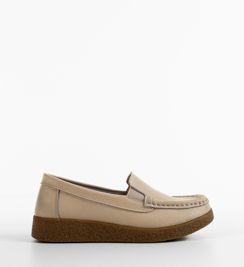 Pantofi Casual Givy Bej - 4 | YEO