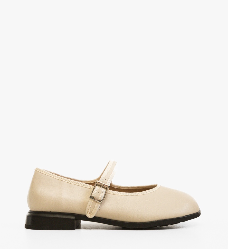 Pantofi Casual Greta Bej - 3 | YEO