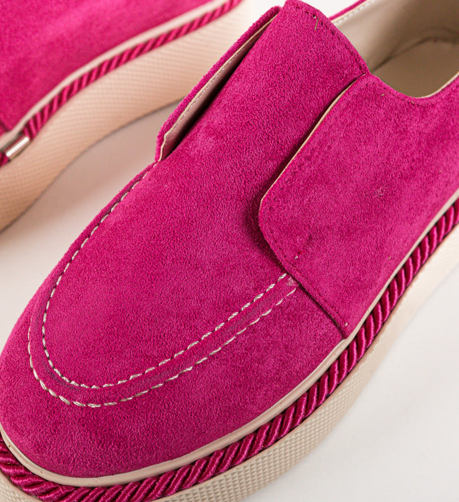 Pantofi Casual Hayter Fuchsia - 4 | YEO