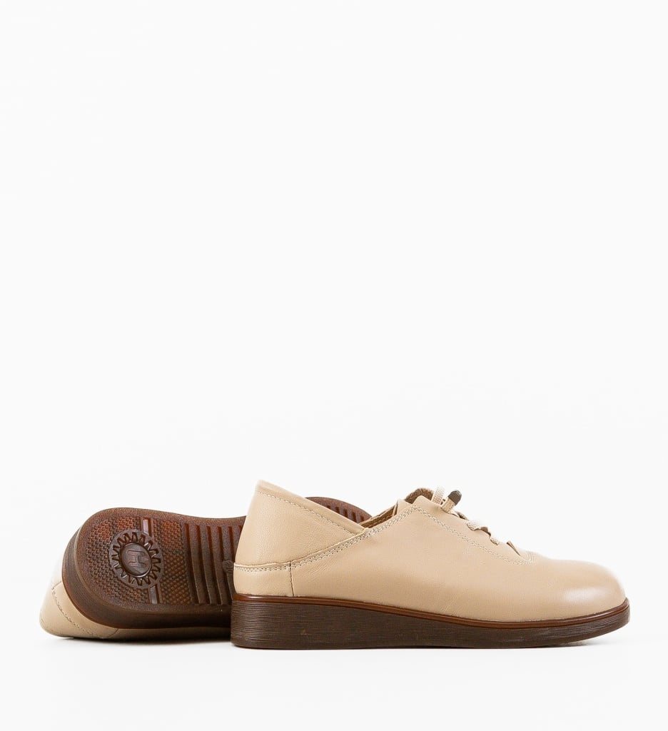 Pantofi Casual Heleg Bej - 5 | YEO