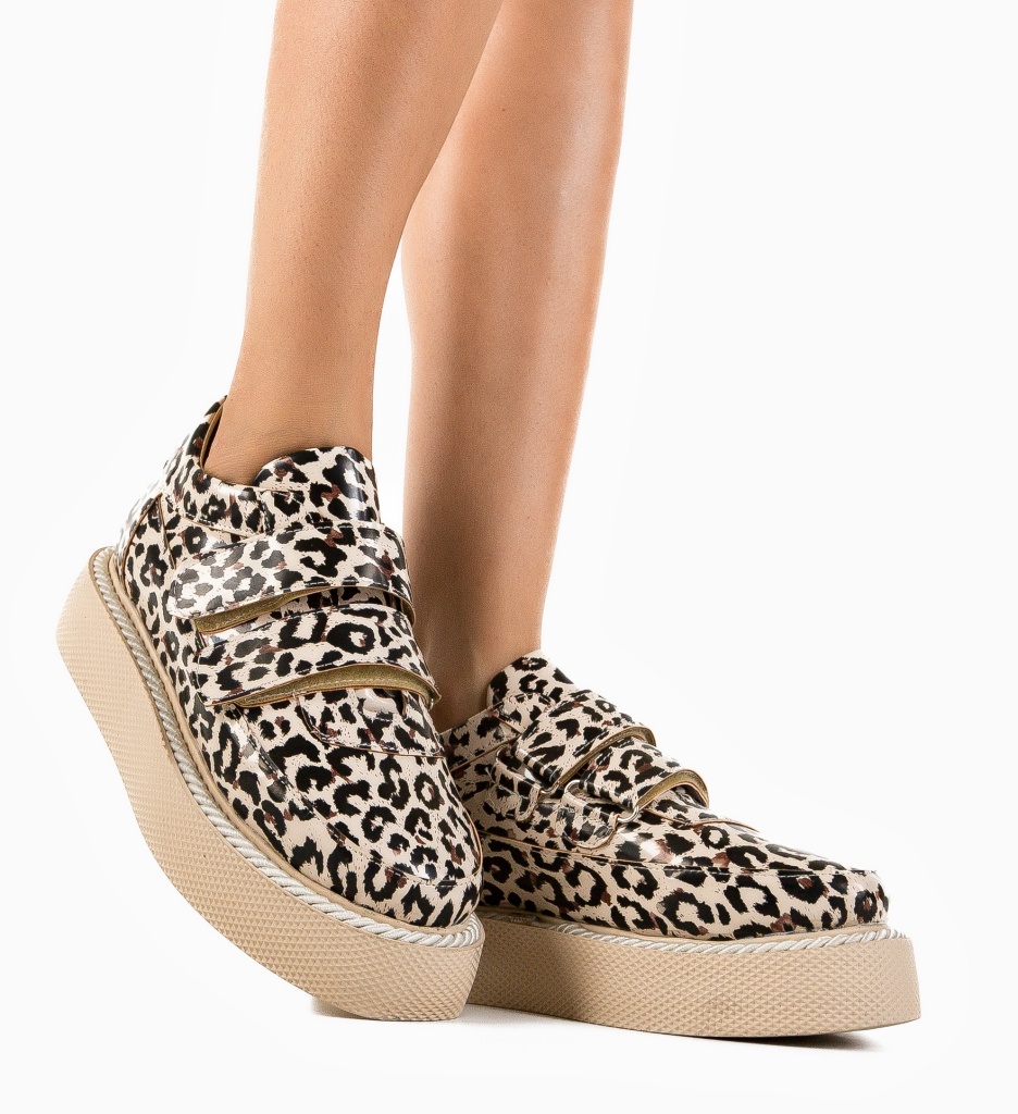 Pantofi Casual Herghely Print