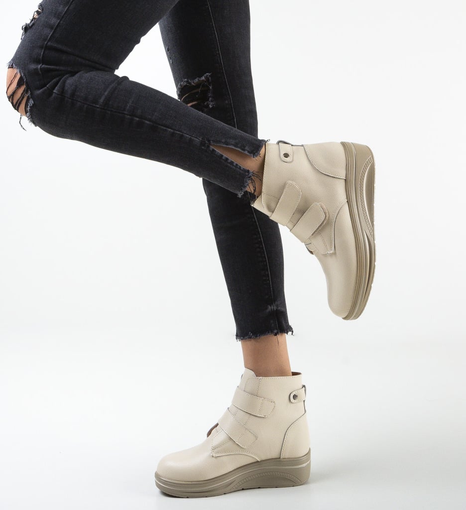 Pantofi Casual Jabal Bej - 1 | YEO