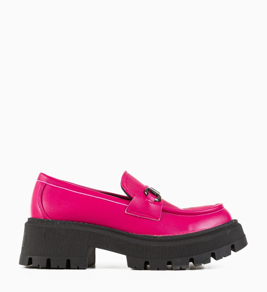 Pantofi Casual Jung Fuchsia - 3 | YEO