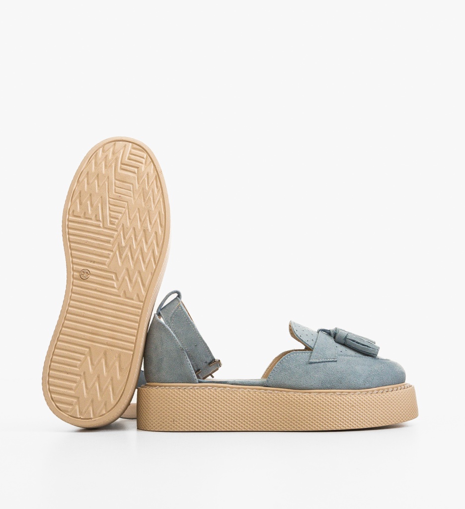 Pantofi Casual Kastor Albastri - 2 | YEO