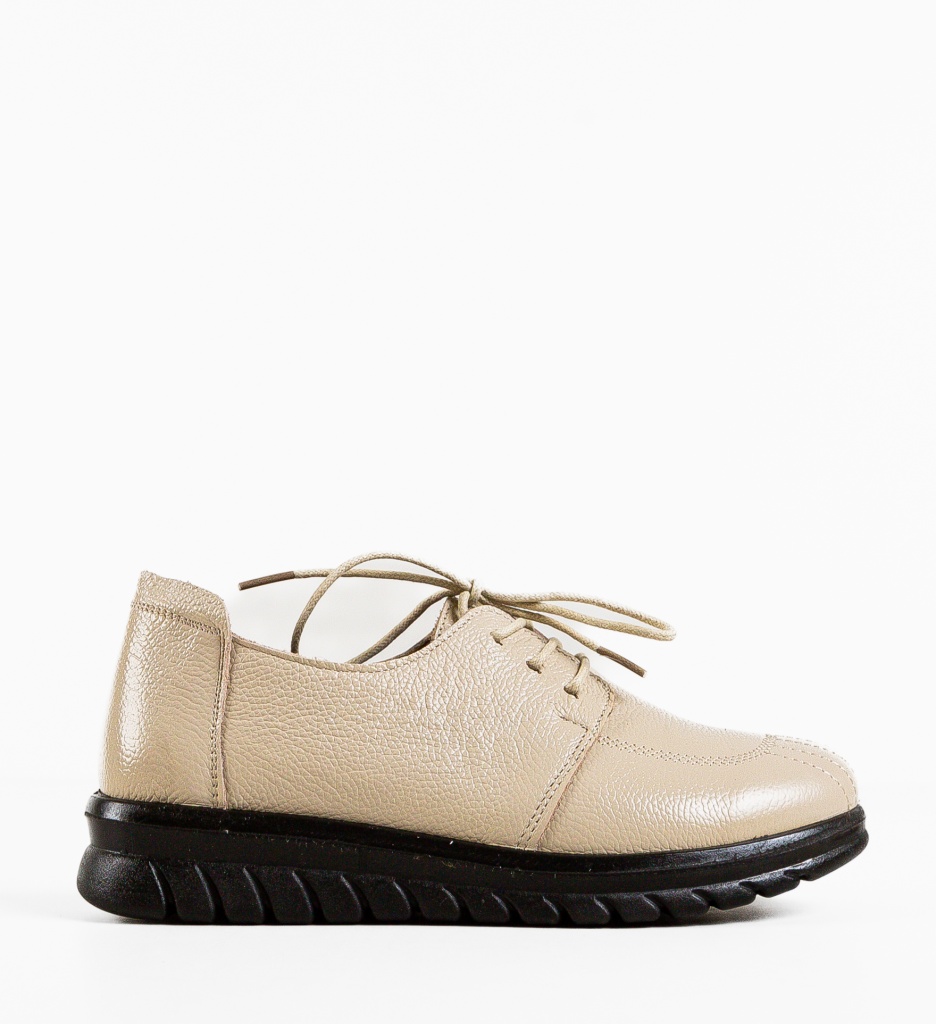 Pantofi Casual Leonates Bej - 4 | YEO