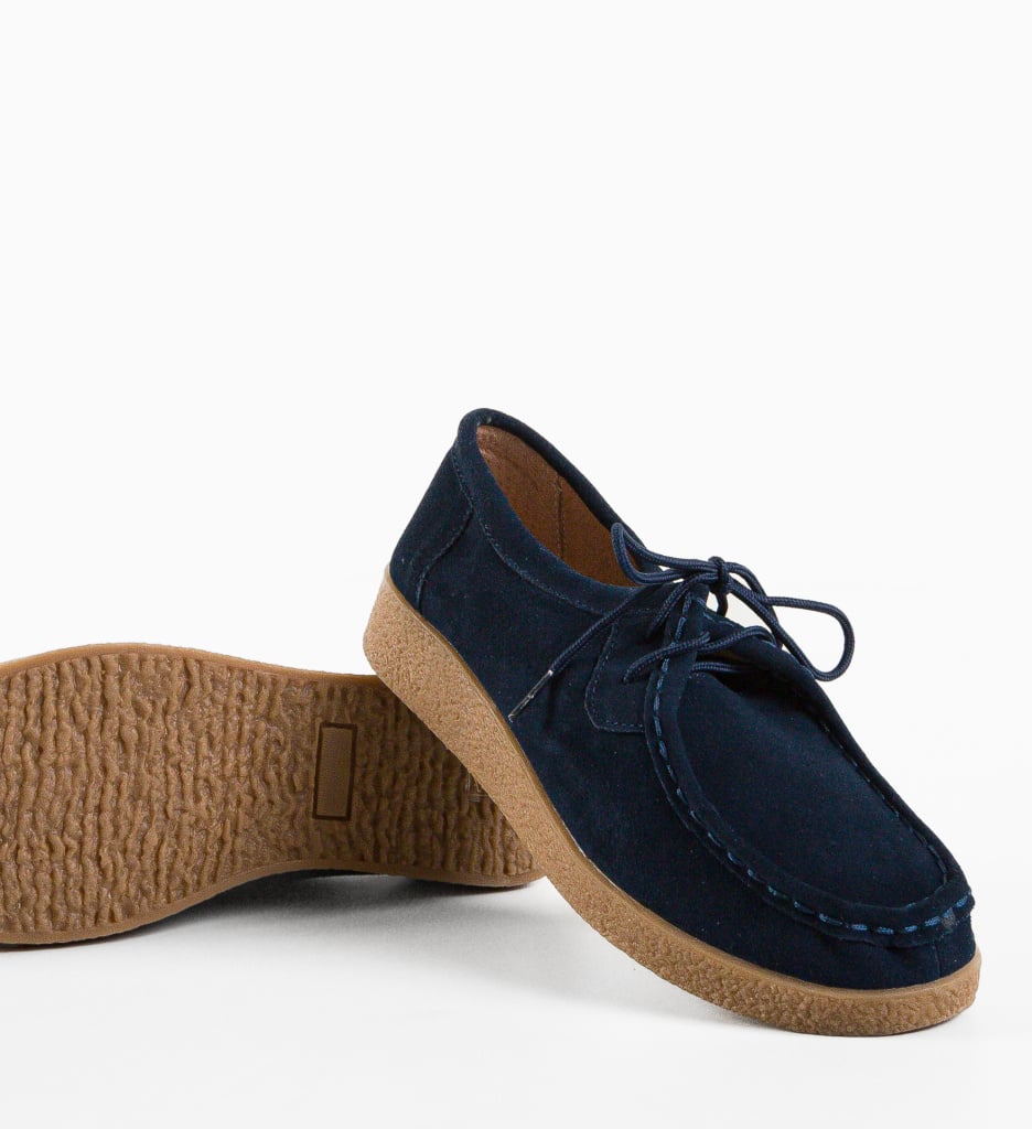 Pantofi Casual Neca Bleumarin - 4 | YEO