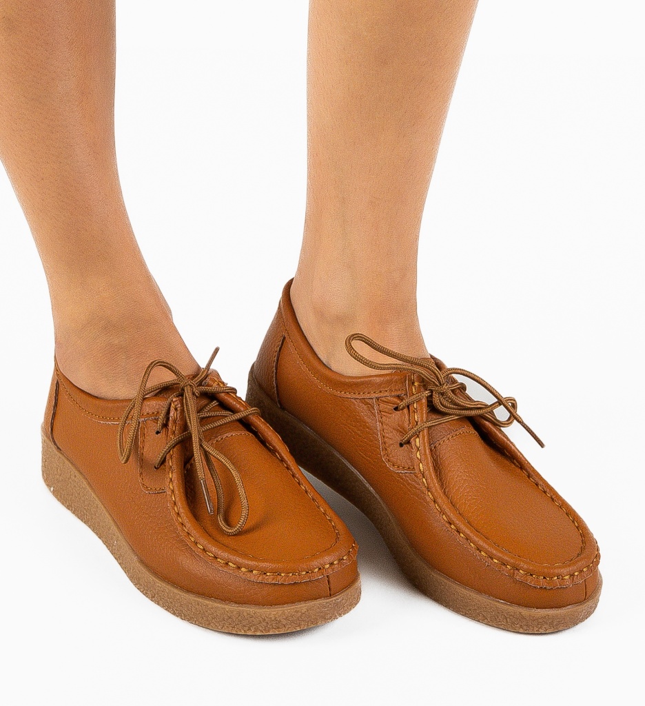 Pantofi Casual Niko Camel