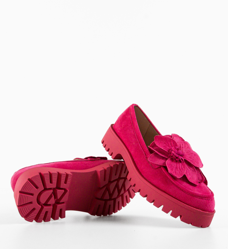 Pantofi Casual Onyeka Fuchsia - 5 | YEO