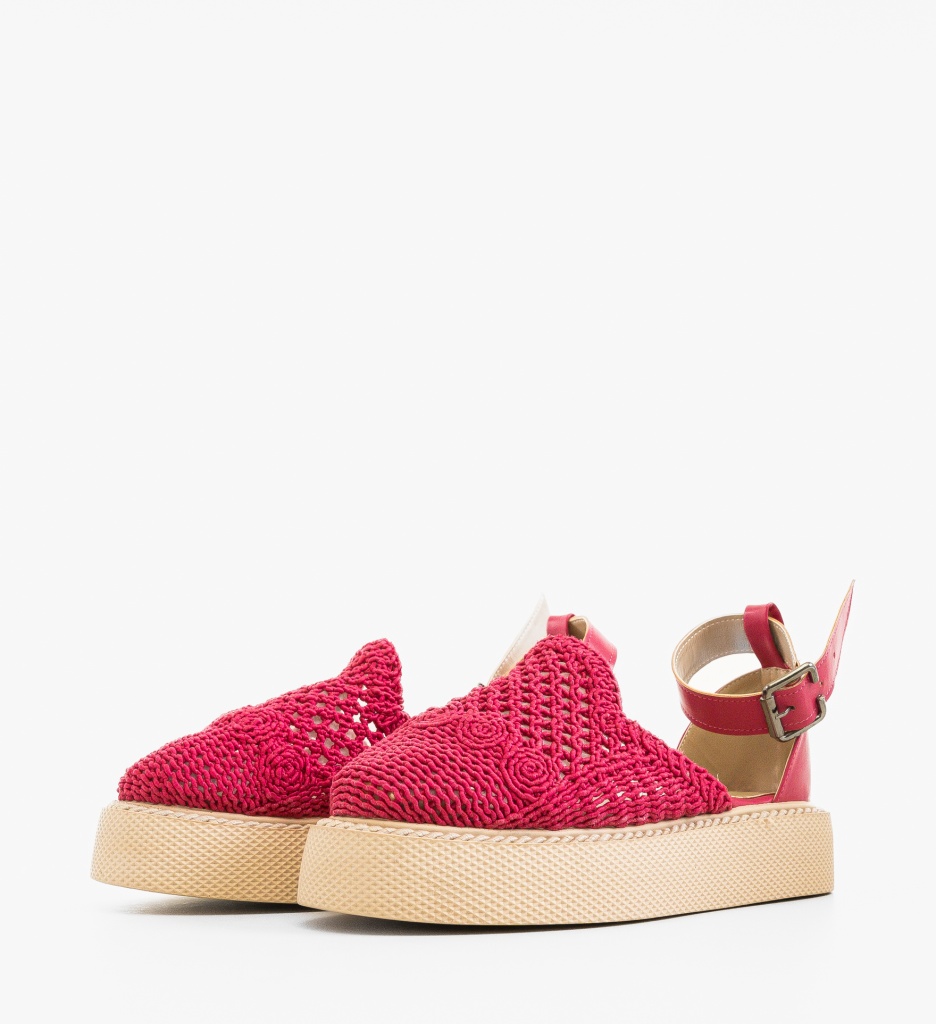 Pantofi Casual Rauros Fuchsia - 2 | YEO