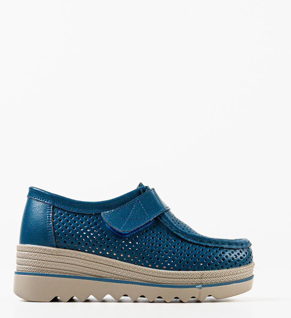 Pantofi Casual Torinas Albastri - 3 | YEO