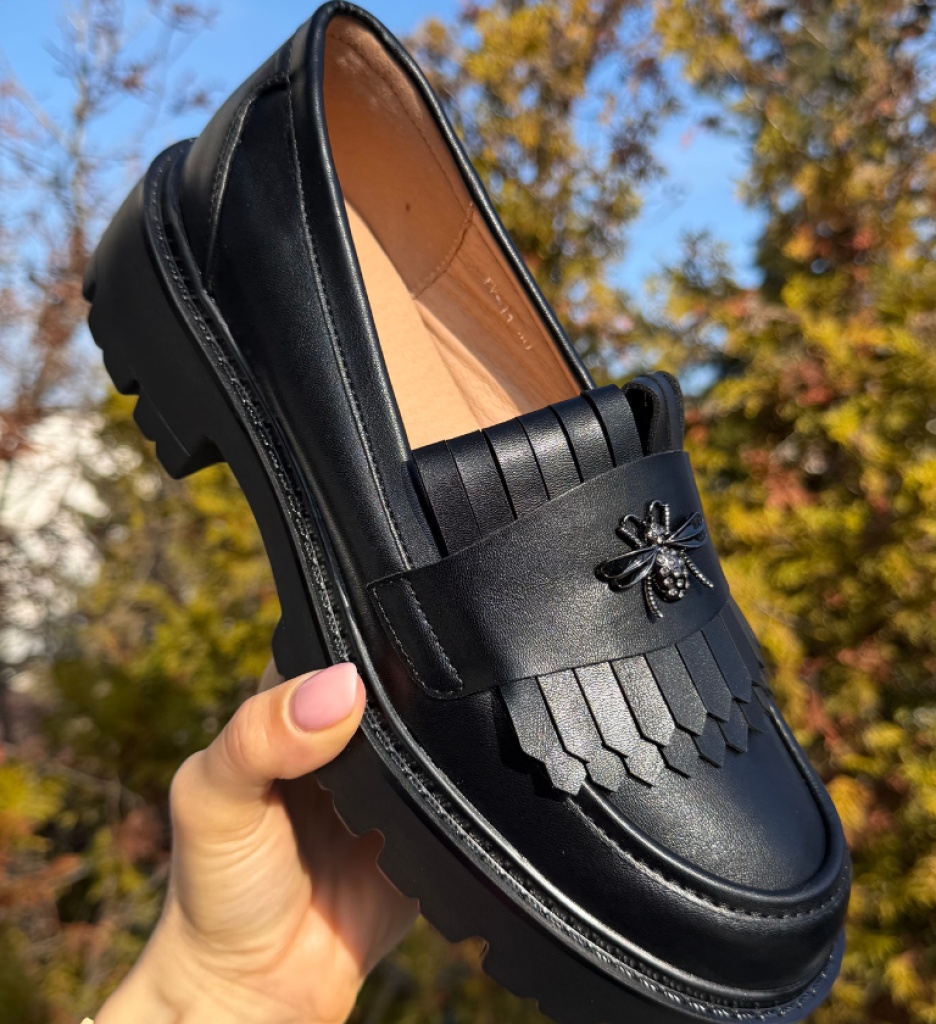 Pantofi Casual Trevy Negri 2