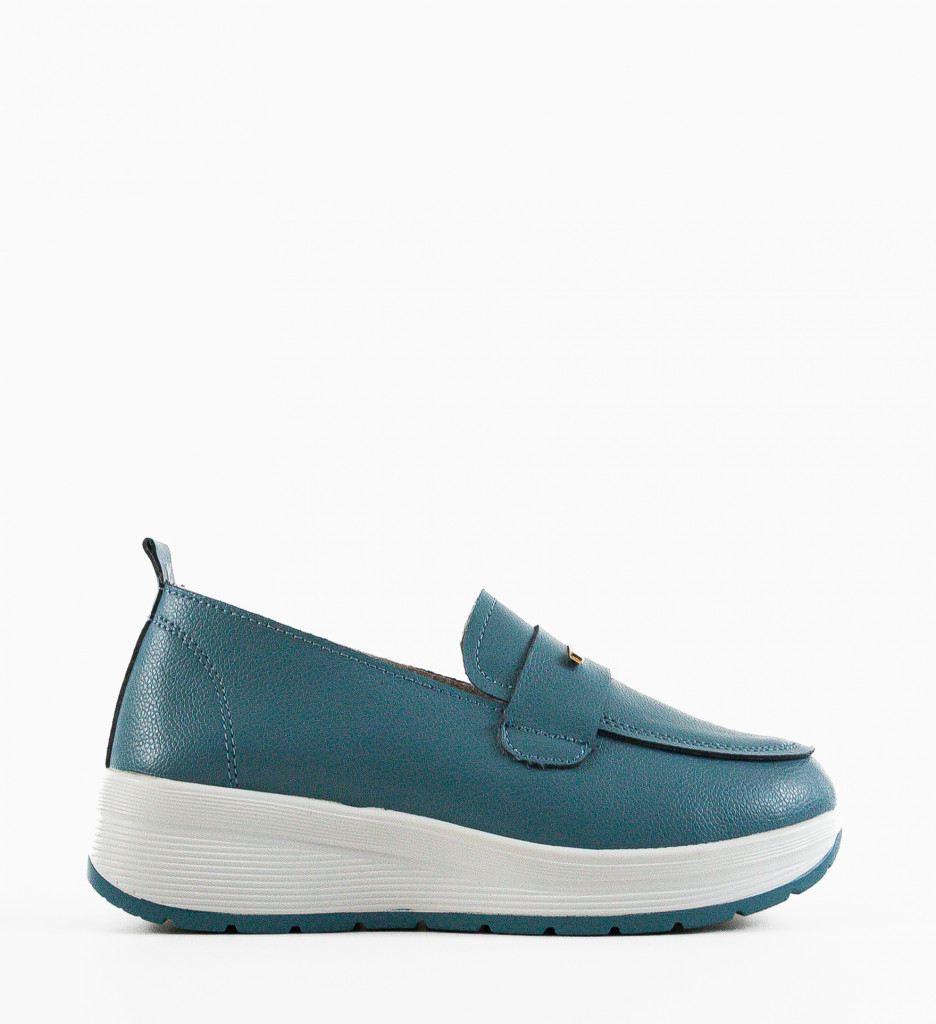 Pantofi Casual Vefra Albastri - 1 | YEO