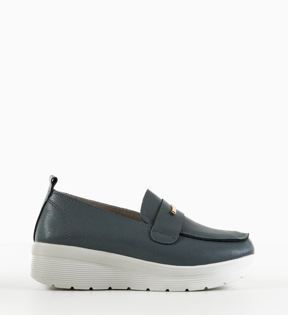 Pantofi Casual Vefra Gri - 3 | YEO