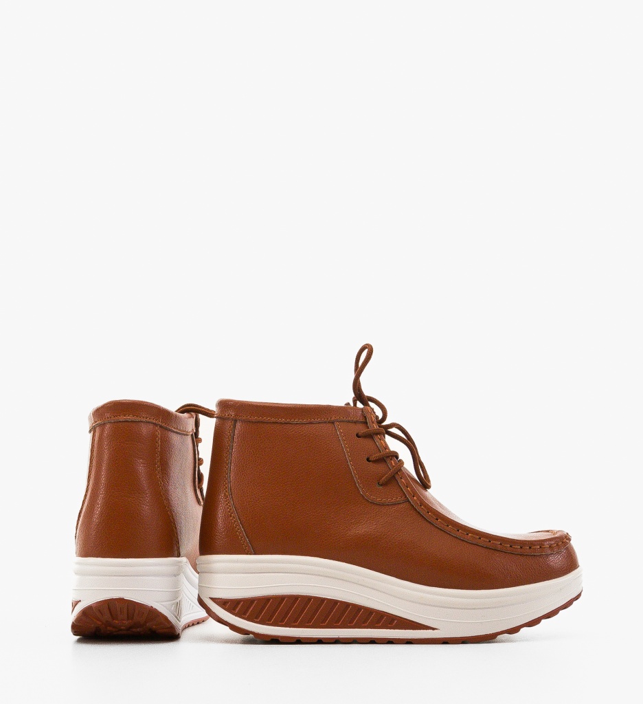 Pantofi Casual Vinto Camel - 3 | YEO