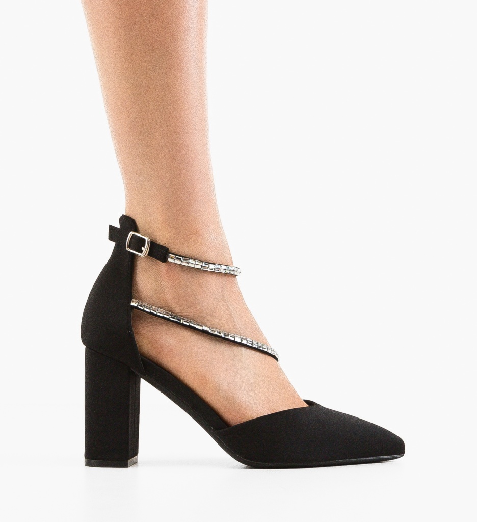 Pantofi cu toc Kudia Negri - 5 | YEO