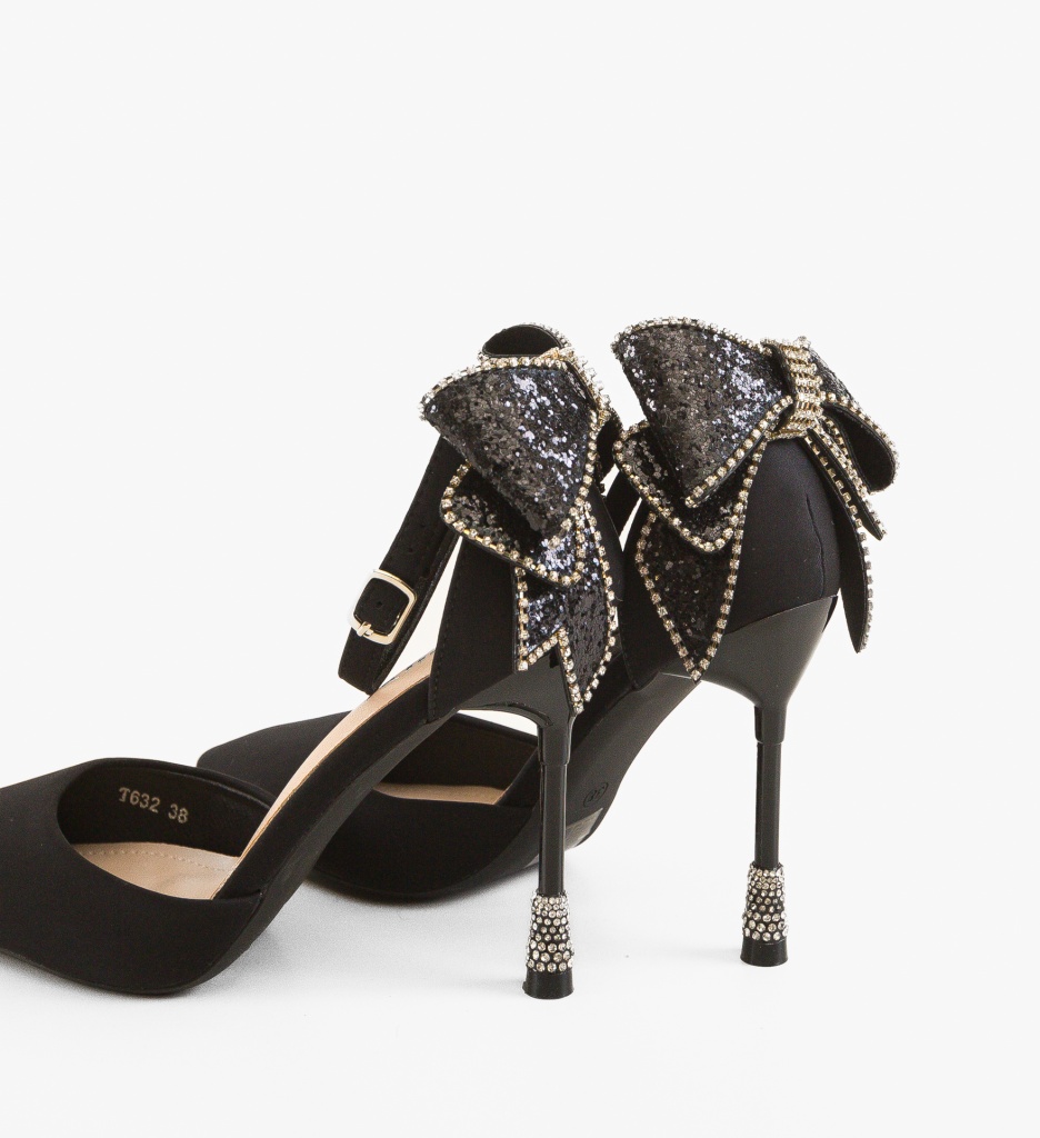 Pantofi cu toc Ozkale Negre - 4 | YEO