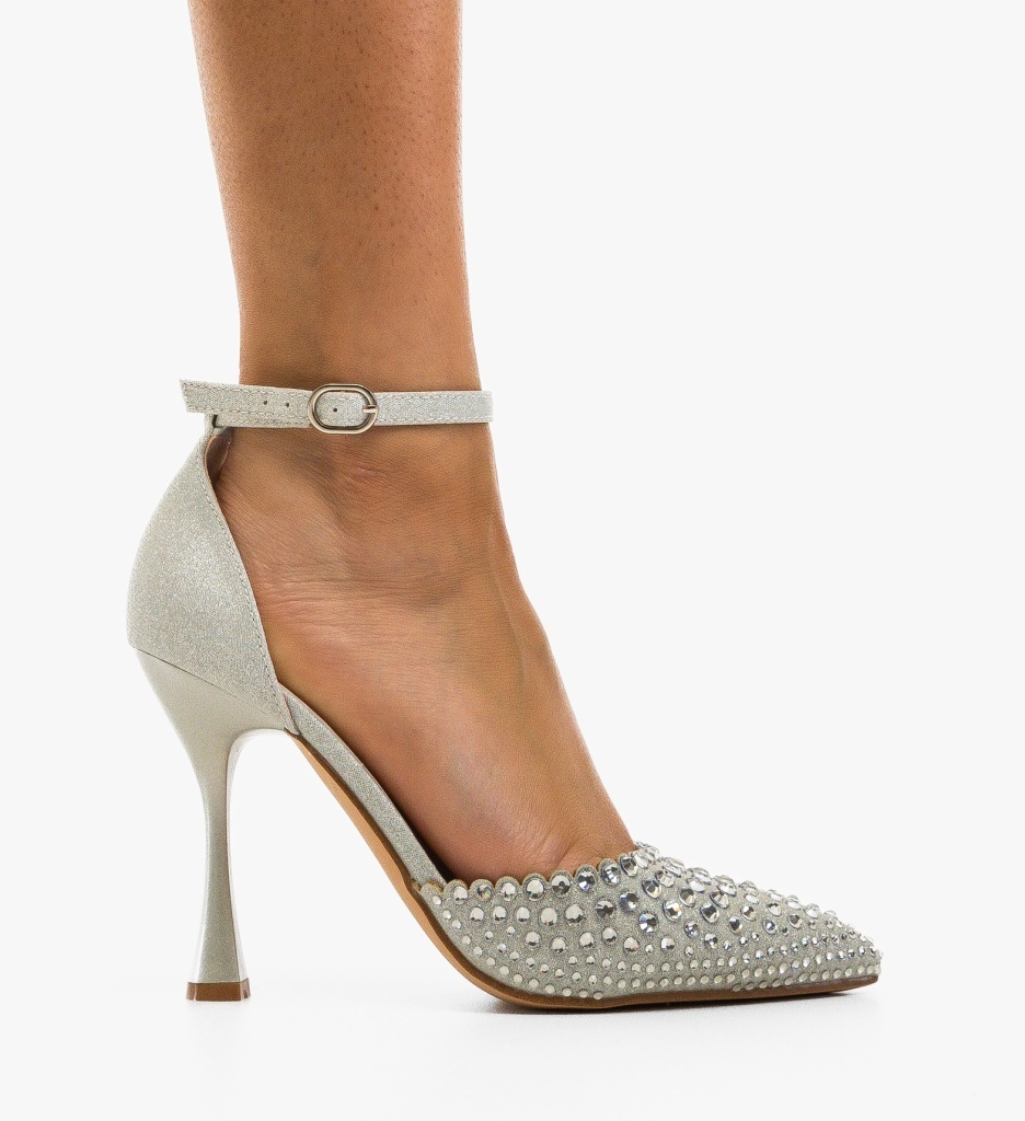 Pantofi dama Ammele Argintii