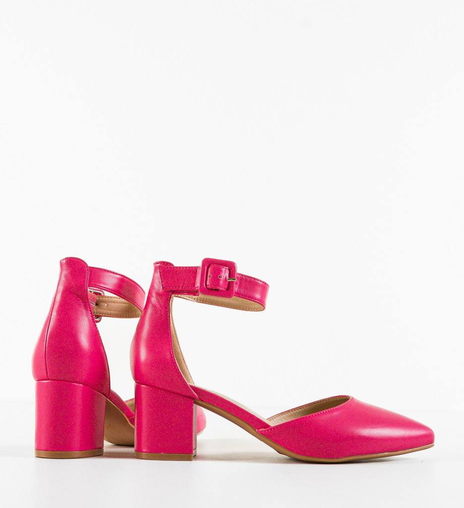 Pantofi dama Anerose Fuchsia - 5 | YEO