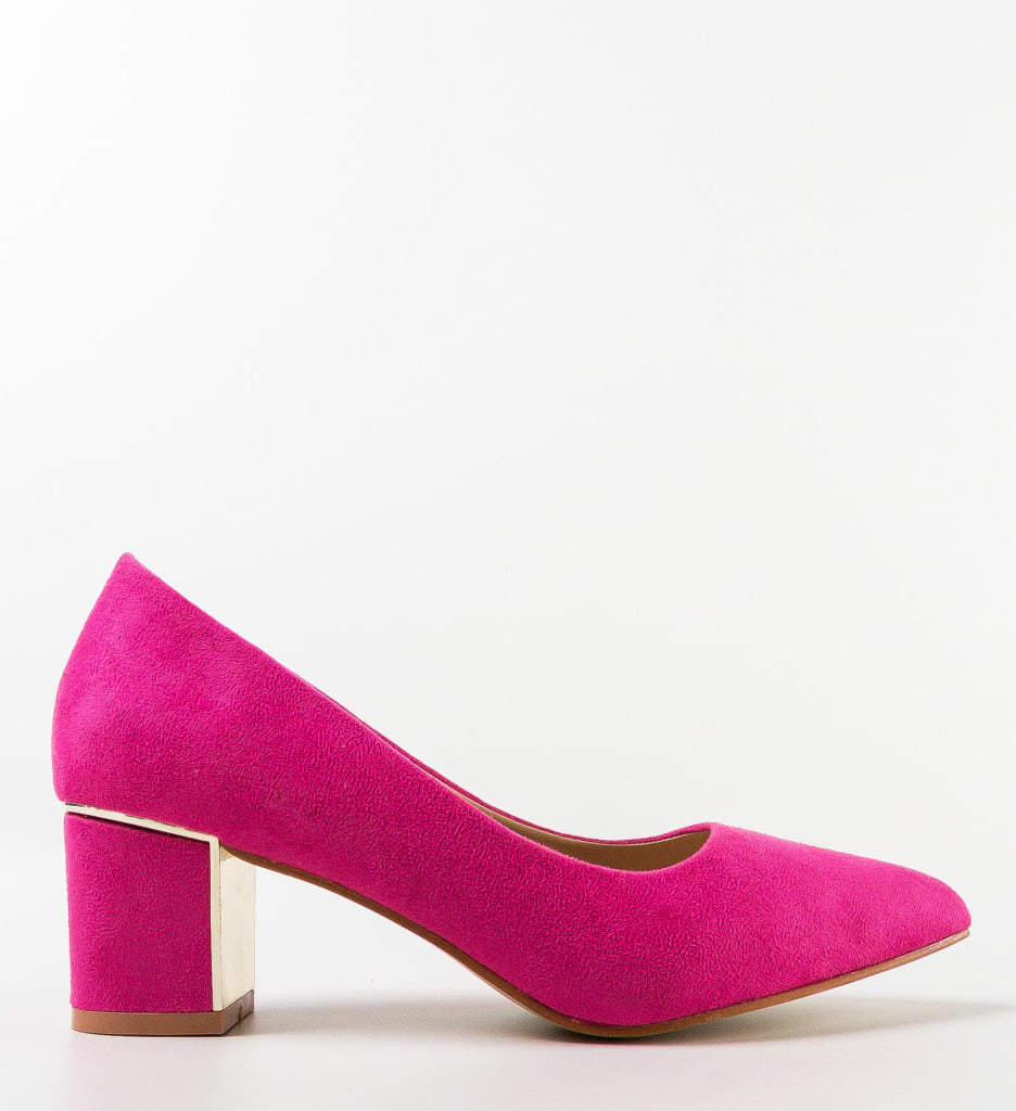 Pantofi dama Antoni Fuchsia - 4 | YEO