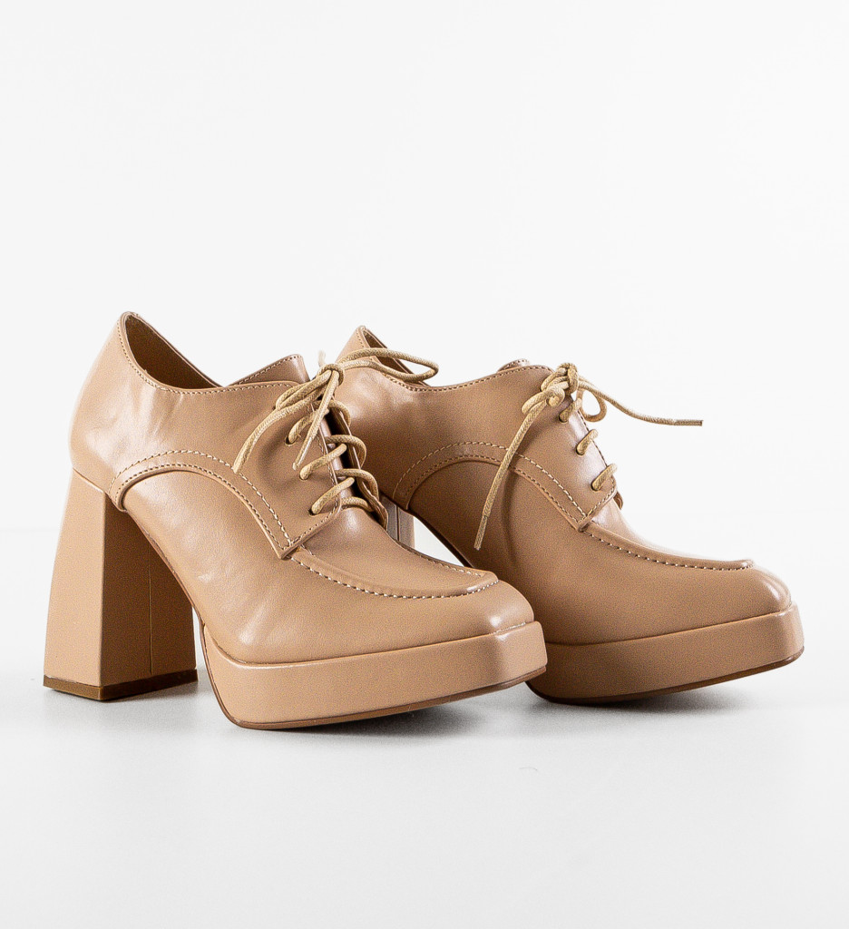 Pantofi dama Bartlet Nude - 5 | YEO