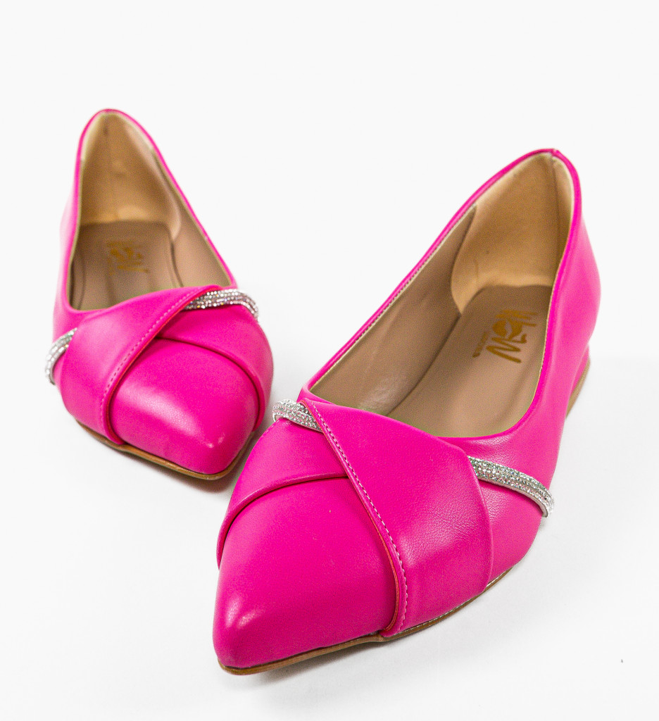 Pantofi dama Barysan Fuchsia - 4 | YEO