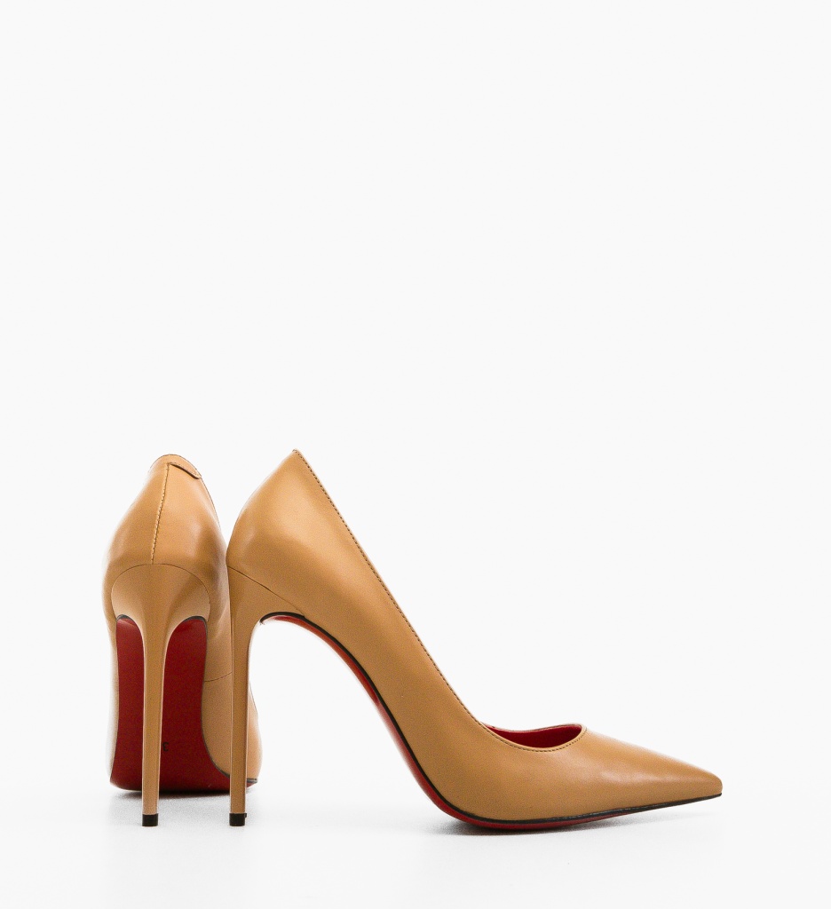 Pantofi dama Butyn Bej 3 - 3 | YEO