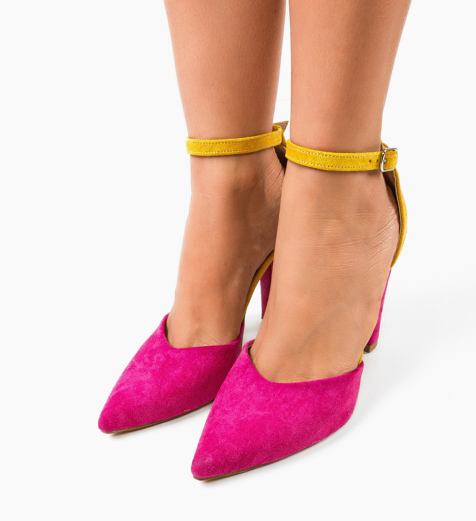 Pantofi dama Gizmo Fuchsia - 2 | YEO