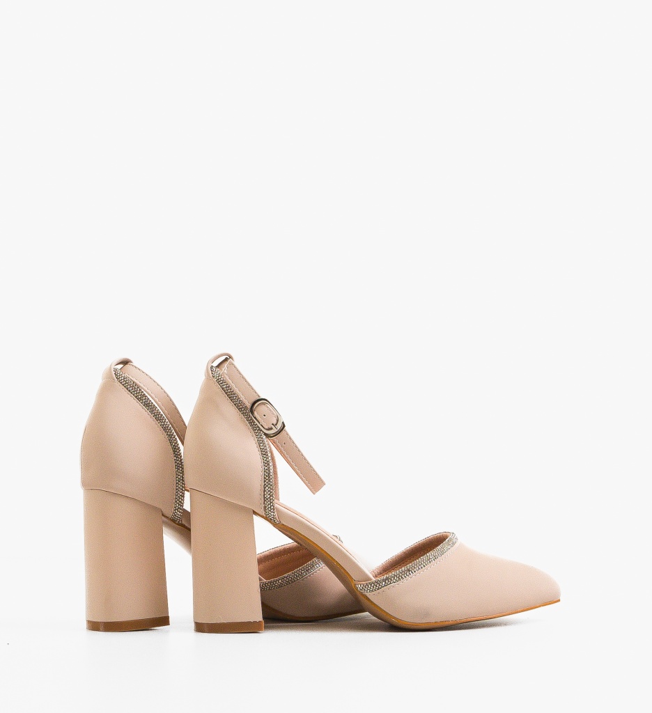 Pantofi dama Jaden Nude - 2 | YEO