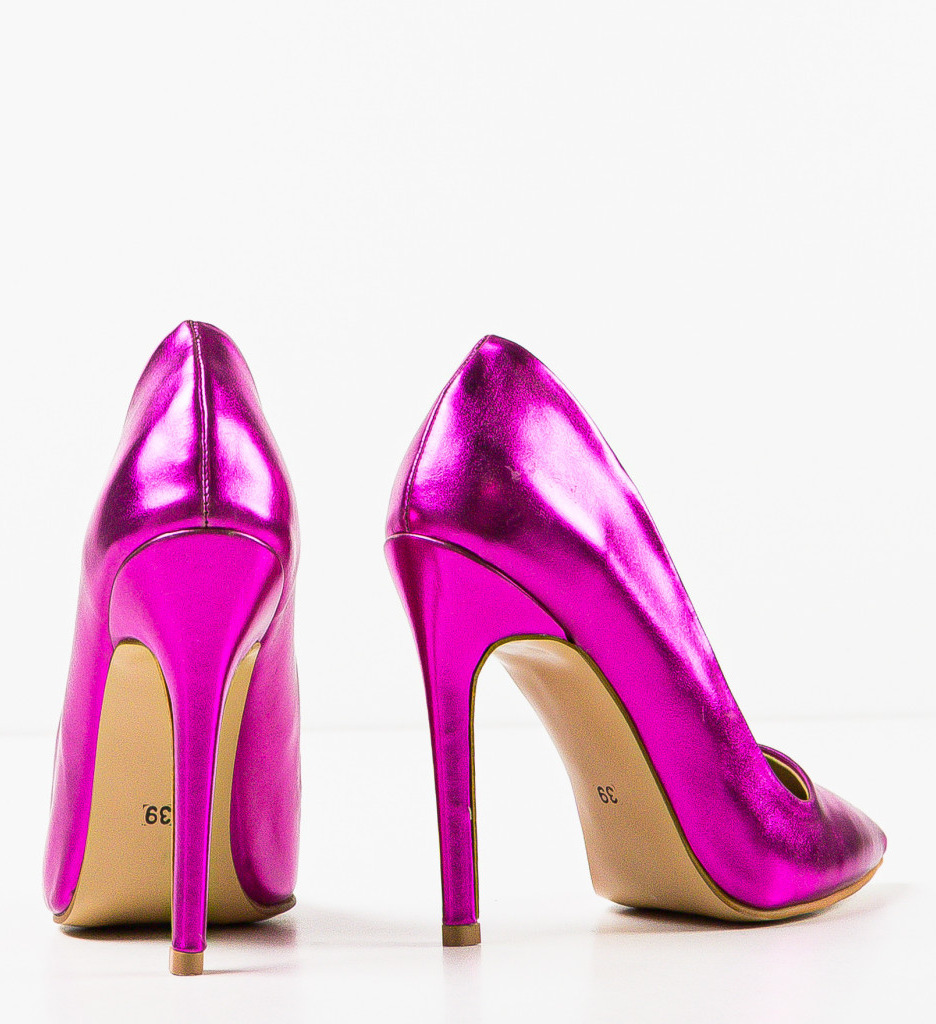 Poze Pantofi dama Junba Fuchsia depurtat.ro 