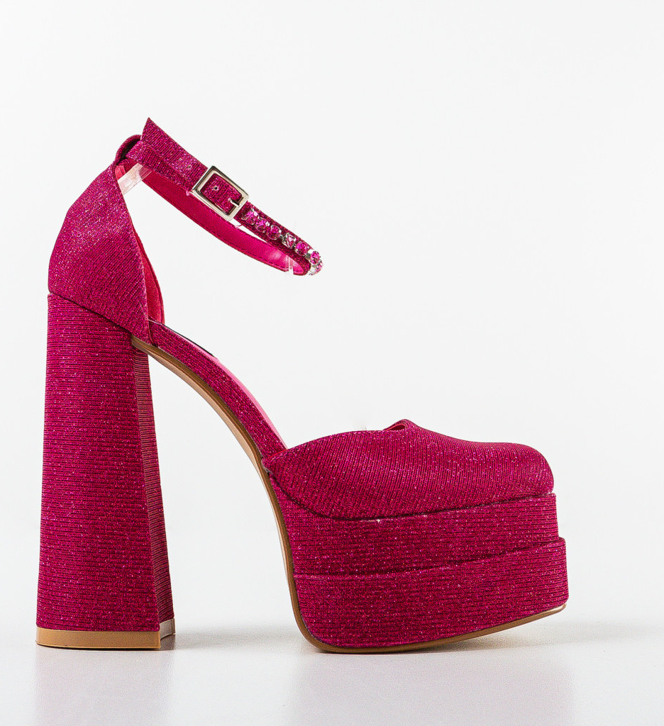 Pantofi dama Kierran Fuchsia - 3 | YEO