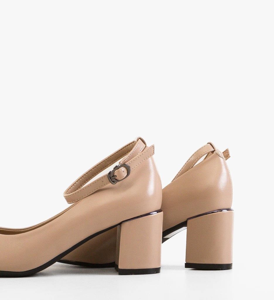 Pantofi dama Lallo Nude - 5 | YEO