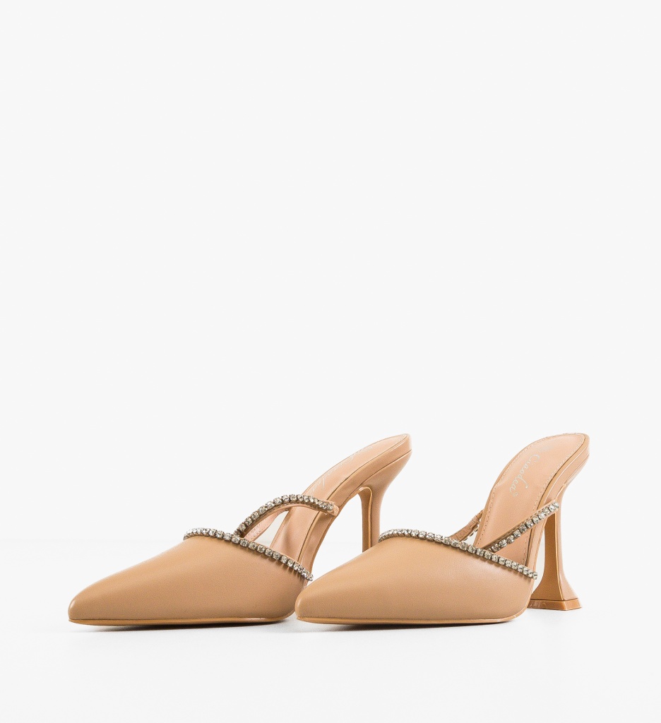 Pantofi dama Leslie Nude - 4 | YEO