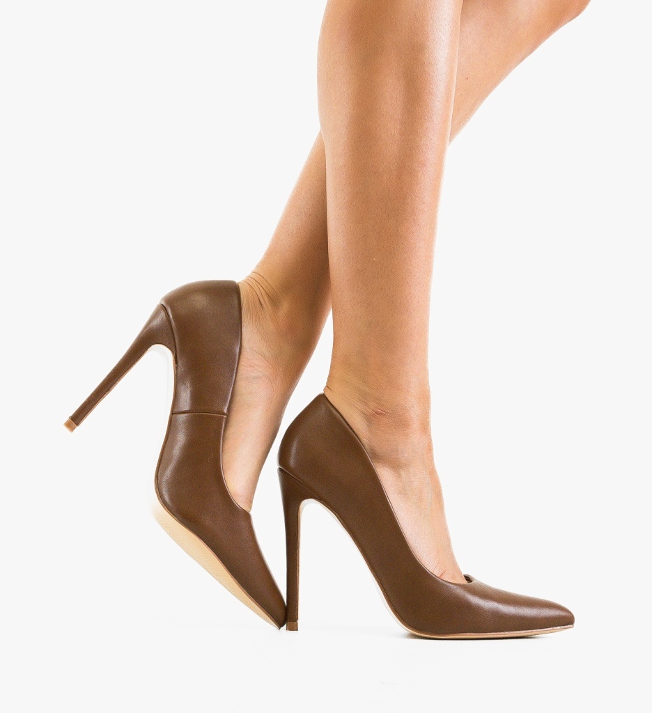 Pantofi dama Lewer Camel - 2 | YEO