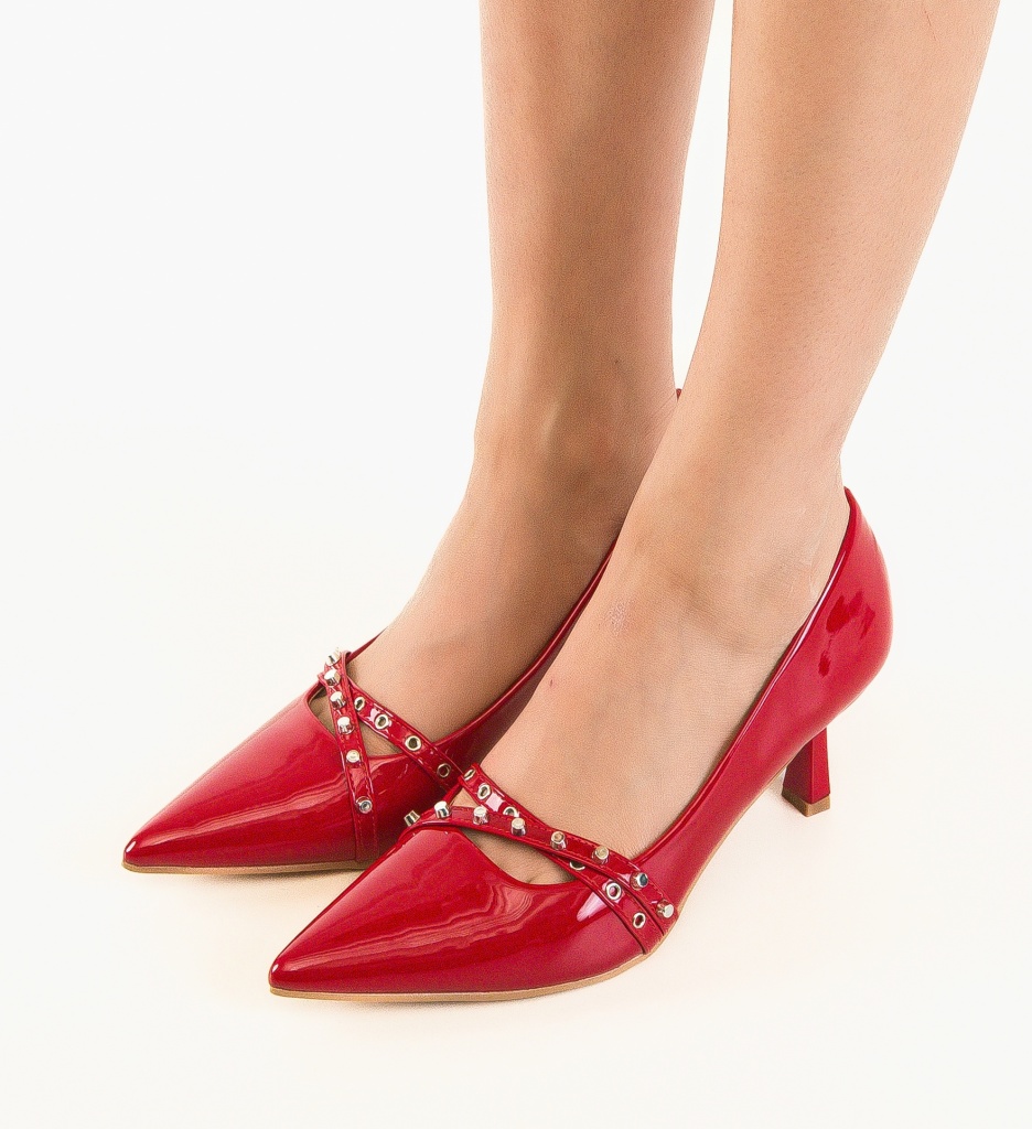 Pantofi dama Mislav Rosii - 2 | YEO