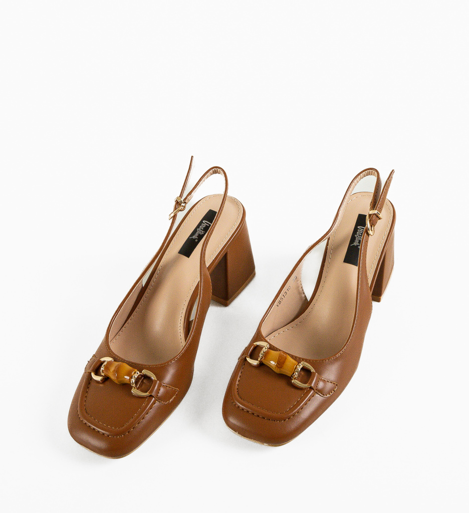 Pantofi dama Moana Camel