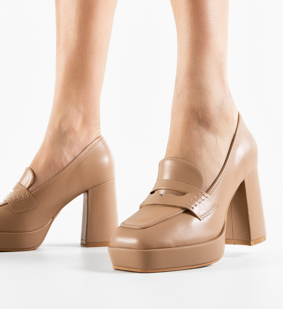 Pantofi dama Orinoco Nude - 2 | YEO