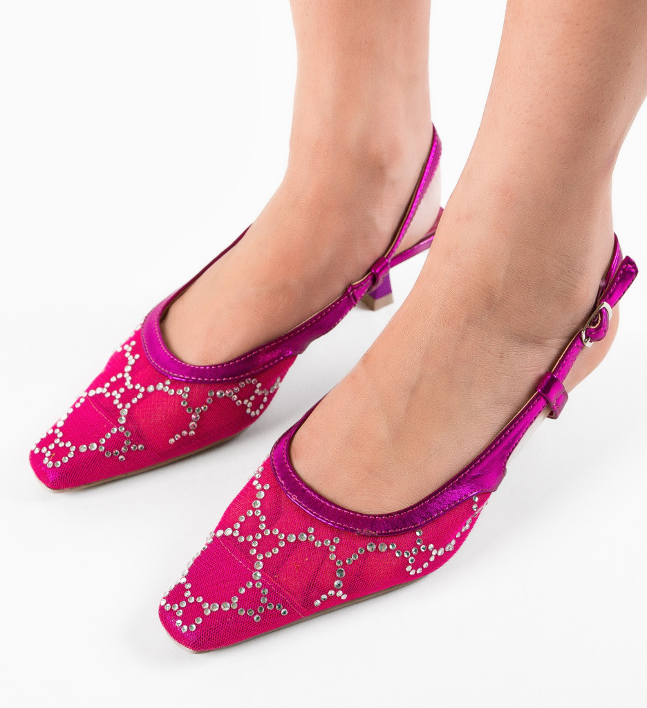 Pantofi dama Pete Fuchsia